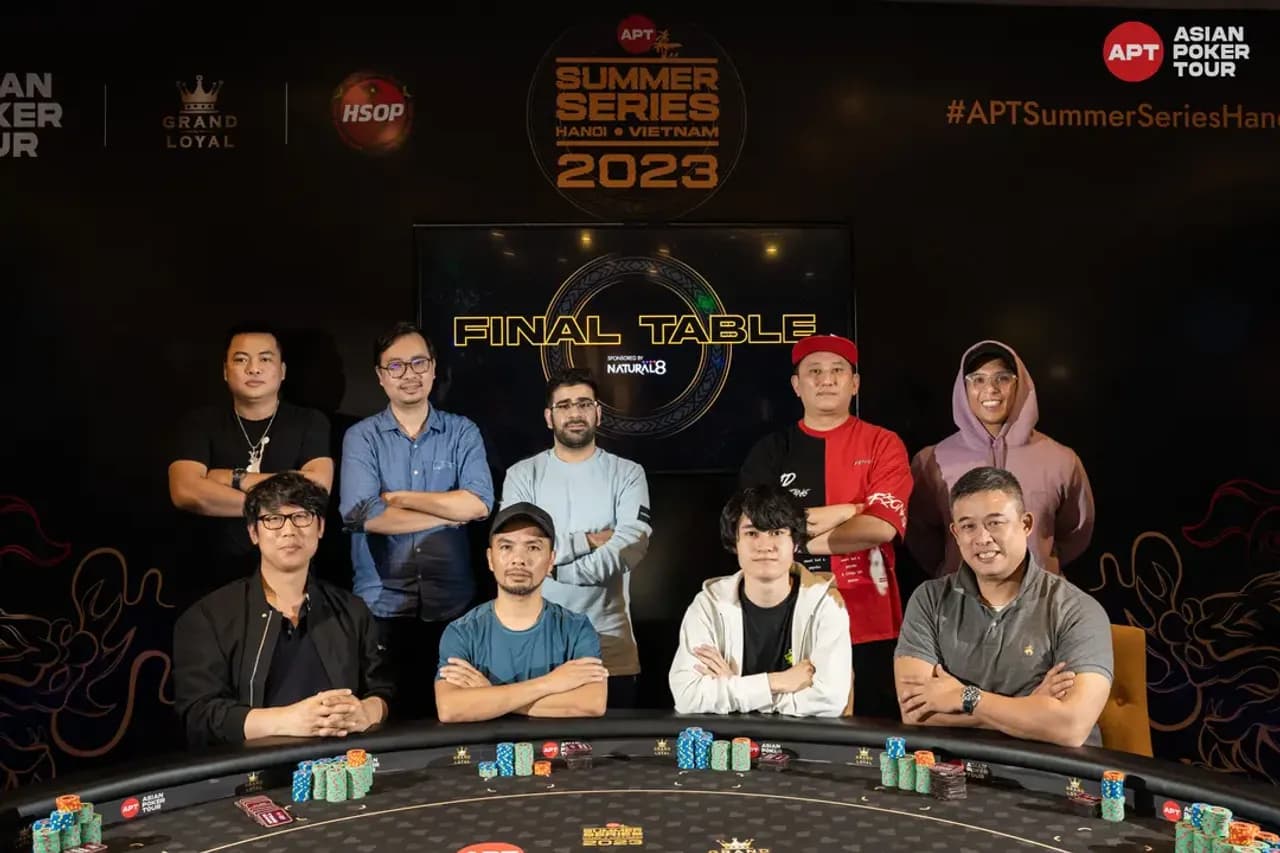 APT Summer Series Hanoi, Vietnam 2023 Main Event Final Table Player Profiles