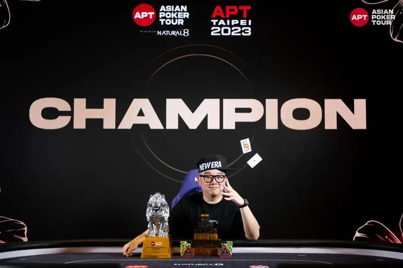 UK's Sam Lam Wins Biggest Super High Roller in APT History for TWD $3.99M (~USD $130K)