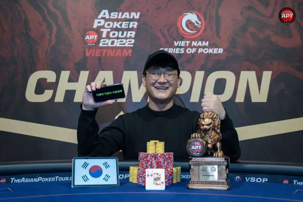 South Korea's Doo Sik Nam Crowned Inaugural APT Da Nang Main Event Champion, Winning ₫2,59BN (~$109K), Paul Kiem Tops Day 1B of High Roller