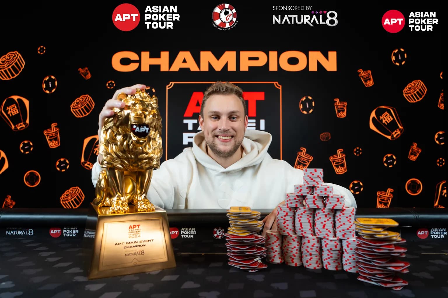 Rene von Reden Wins APT Main Event Taking Taiwan's Richest-Ever Top Prize of TWD14.4M (~USD 454K)