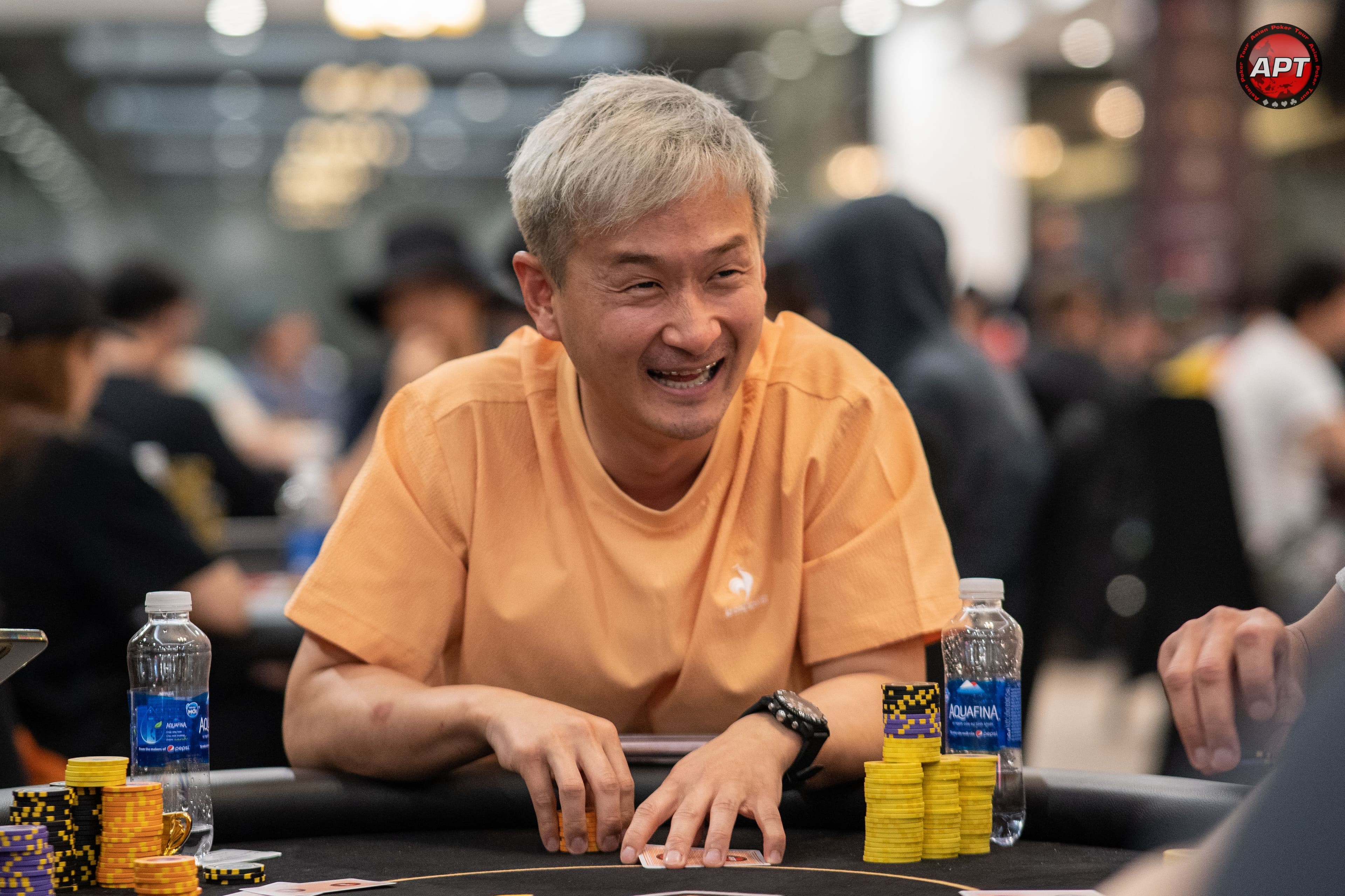 Main Event Opening Flight Draws 172 Entries; South Korea's Wanghee Lee Bags Biggest Stack