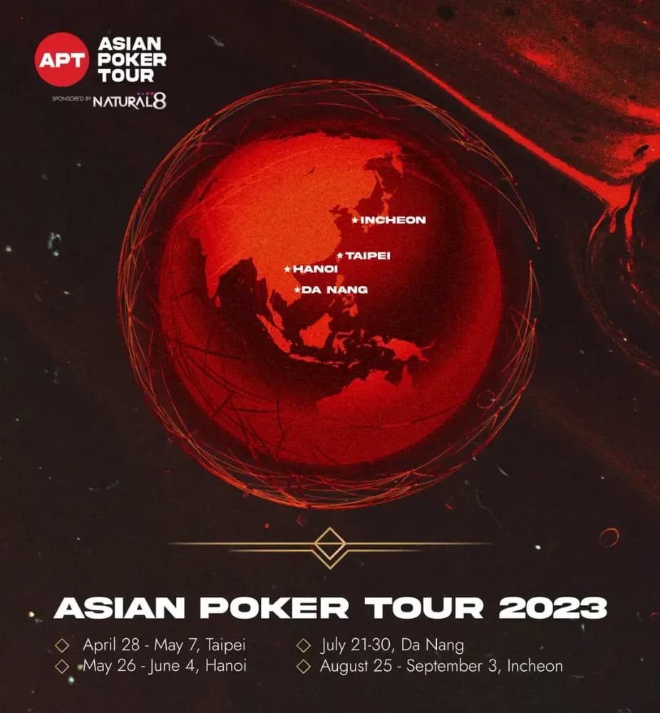 Asian Poker Tour Announces Brand New Summer Series and APT Incheon 2023